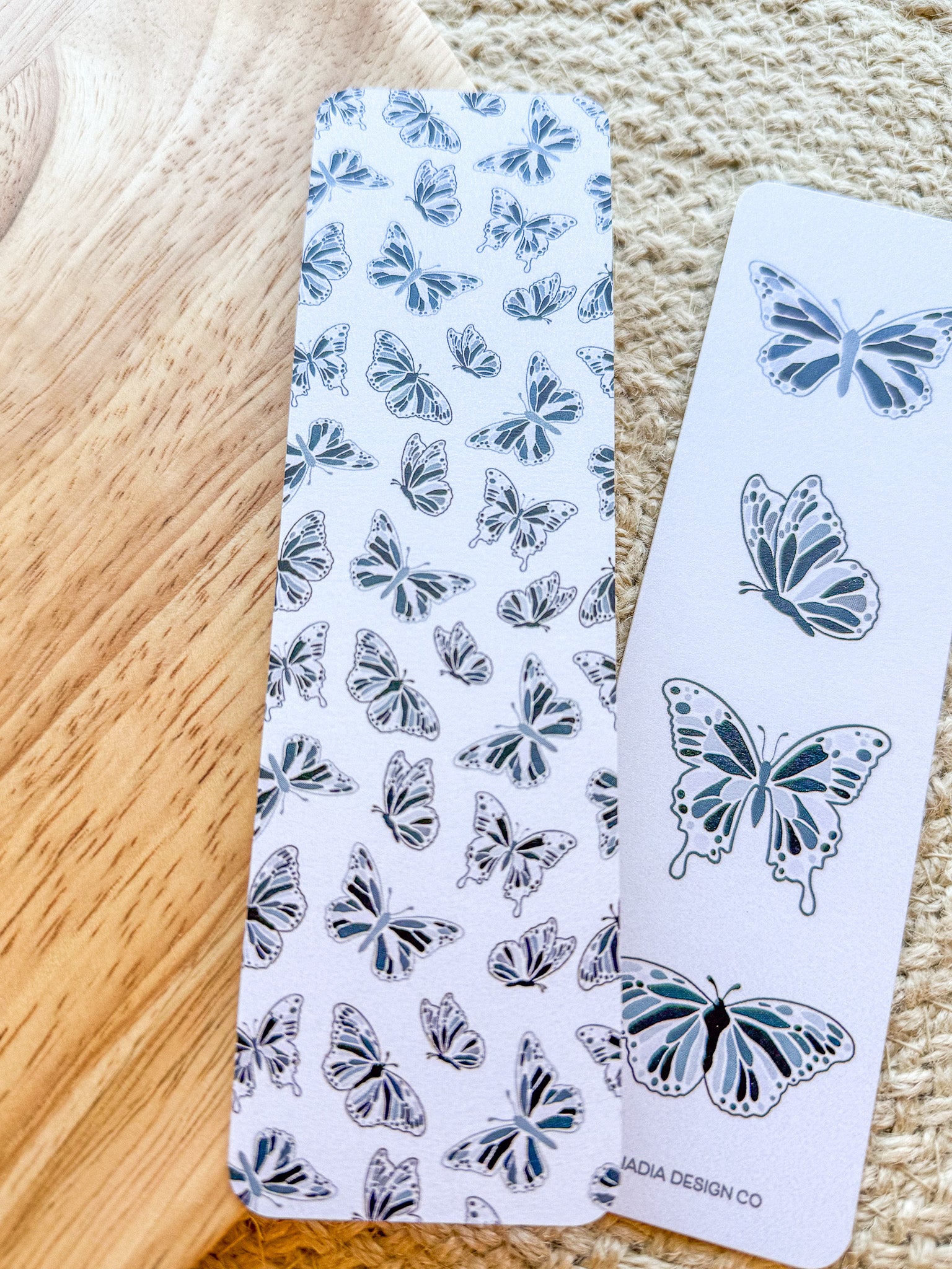 Blue Butterfly Bookmark