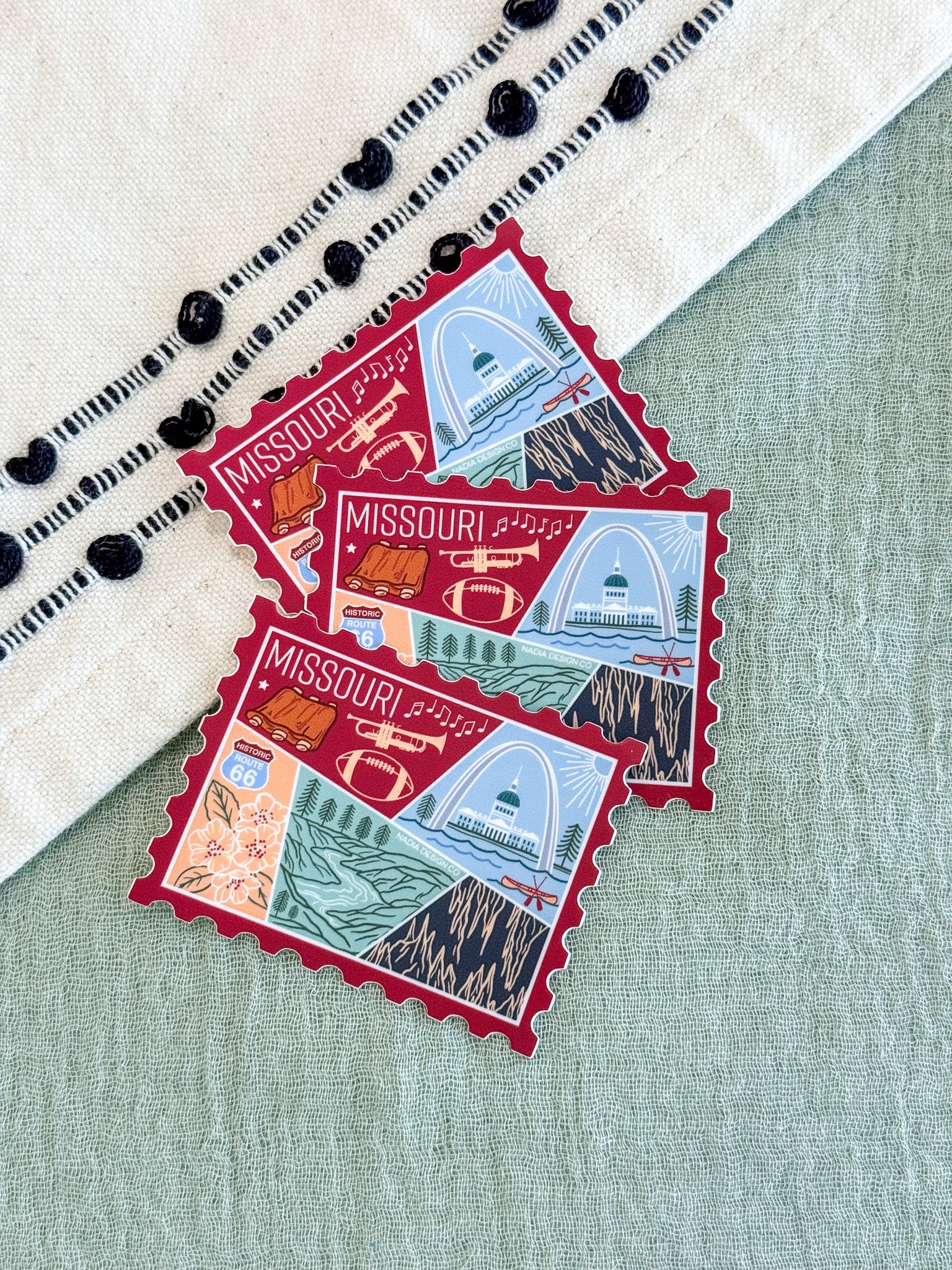 Missouri Stamp Sticker