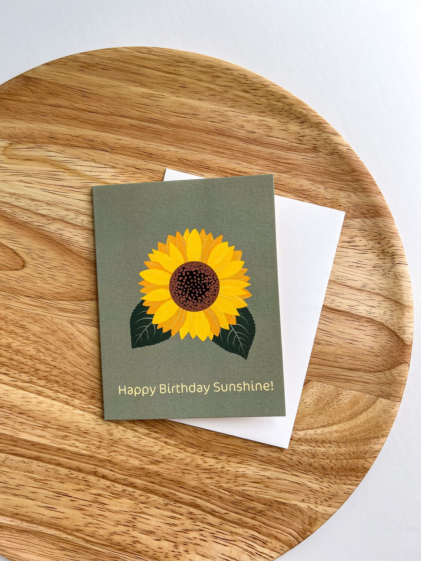 Happy Birthday Sunshine Card