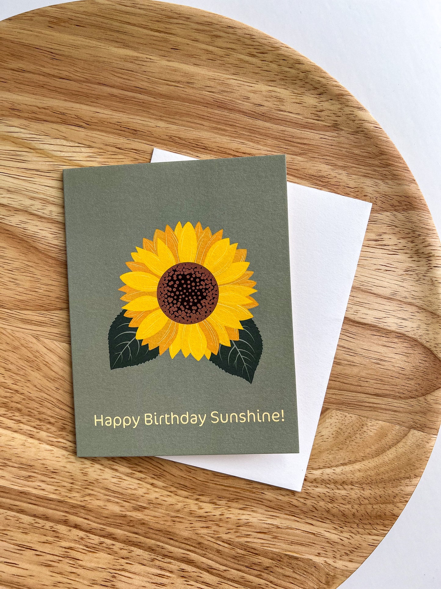 Happy Birthday Sunshine Card