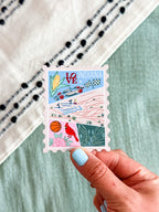 Indiana Stamp Magnet