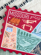 Missouri Stamp Magnet