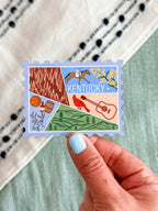 Kentucky Stamp Magnet