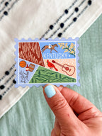 Kentucky Stamp Magnet
