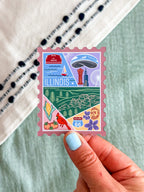 Illinois Stamp Magnet