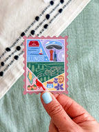 Illinois Stamp Magnet