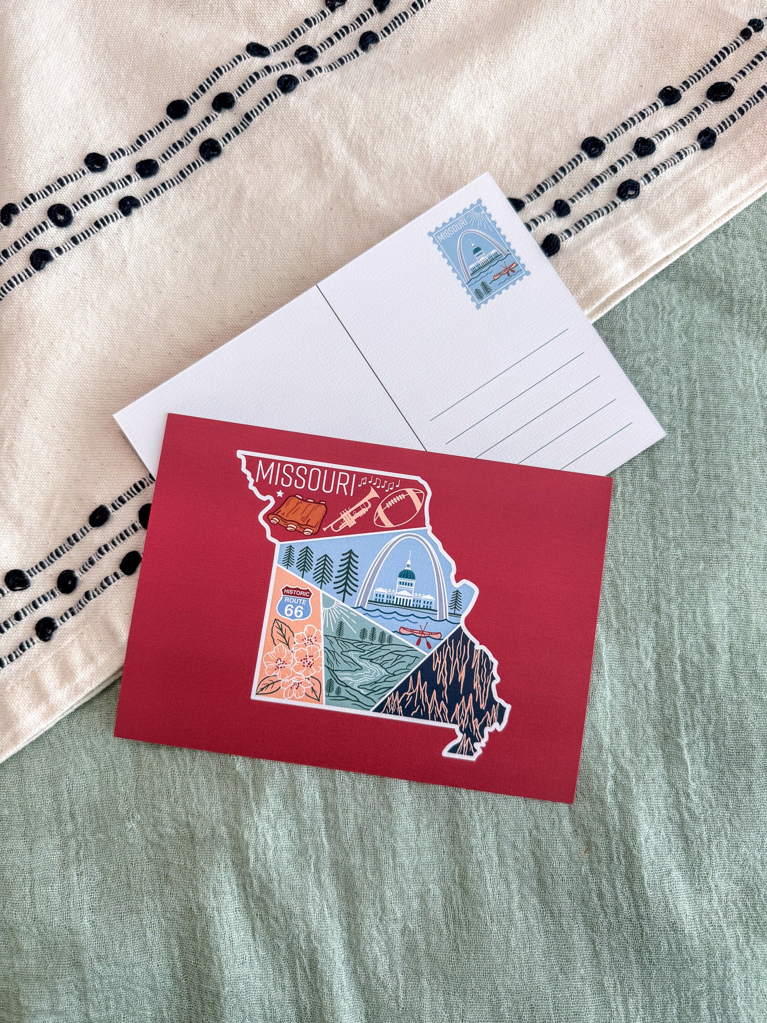 Missouri  Postcard