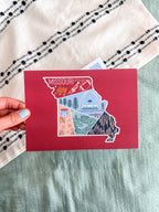 Missouri  Postcard