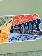 Pennsylvania State Postcard