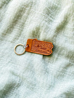 Pennsylvania Leather Keychain