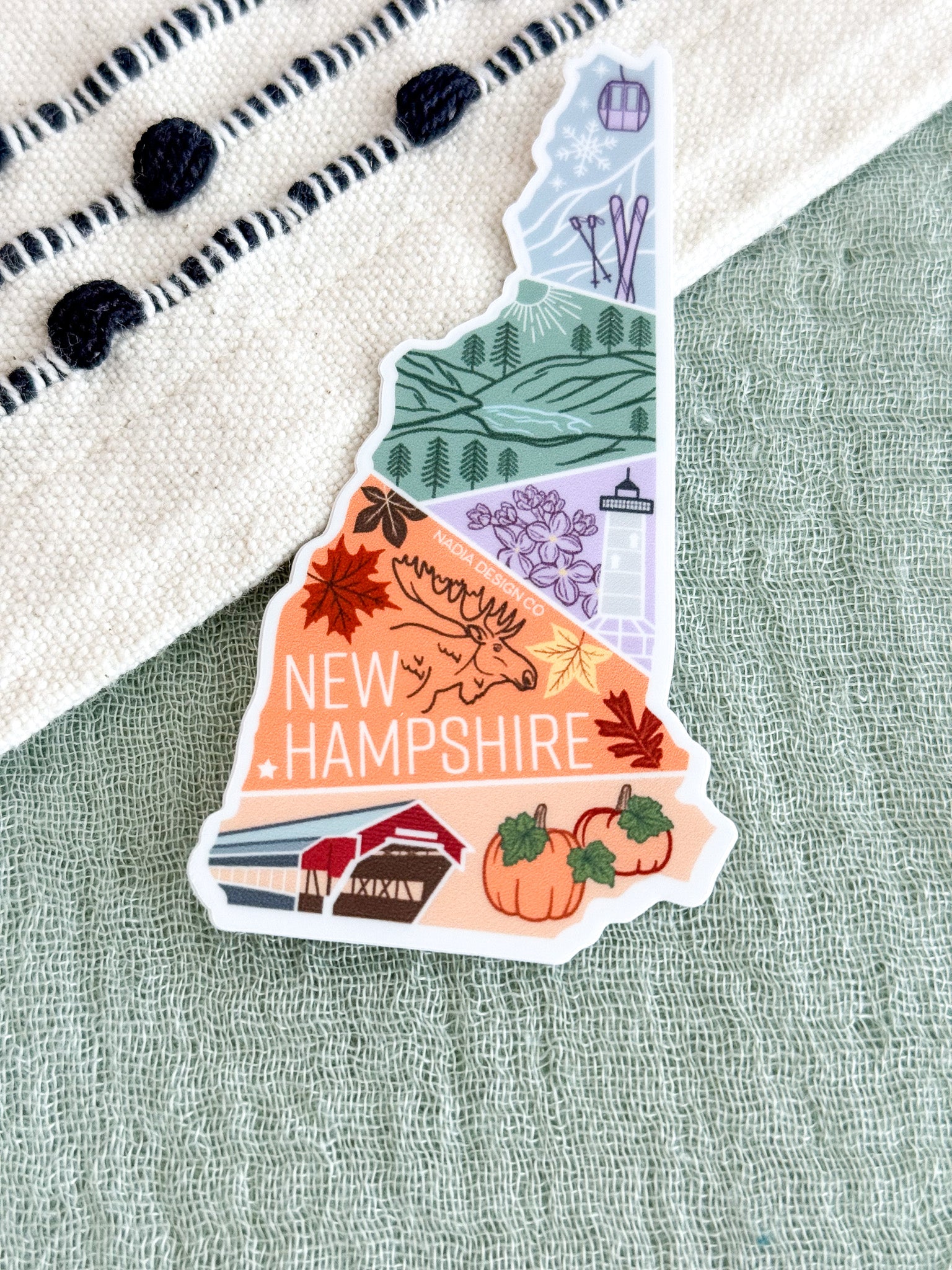 New Hampshire Sticker