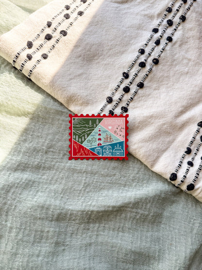 Virginia Stamp Magnet