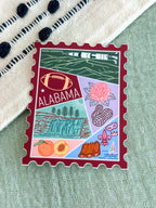 Alabama Stamp Sticker