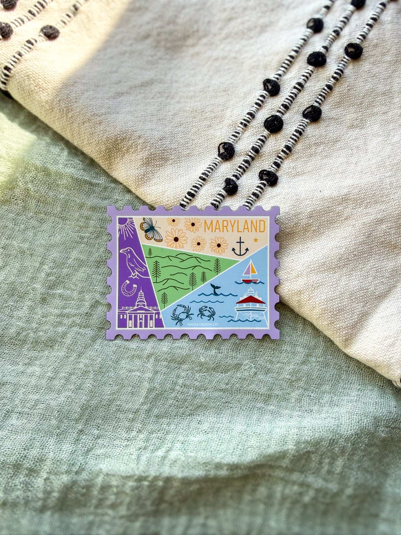 Maryland Stamp Magnet