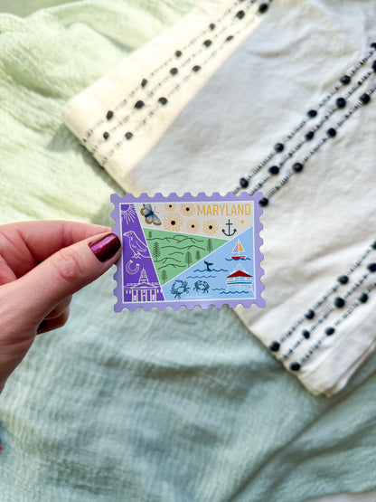 Maryland Stamp Magnet
