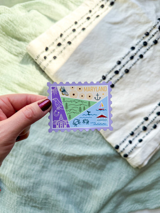 Maryland Stamp Magnet