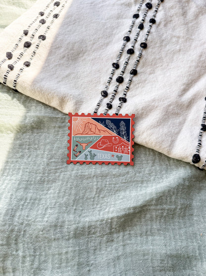 Texas Stamp Magnet