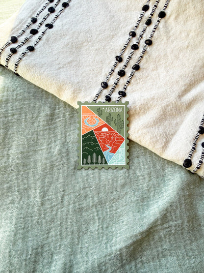 Arizona Stamp Magnet