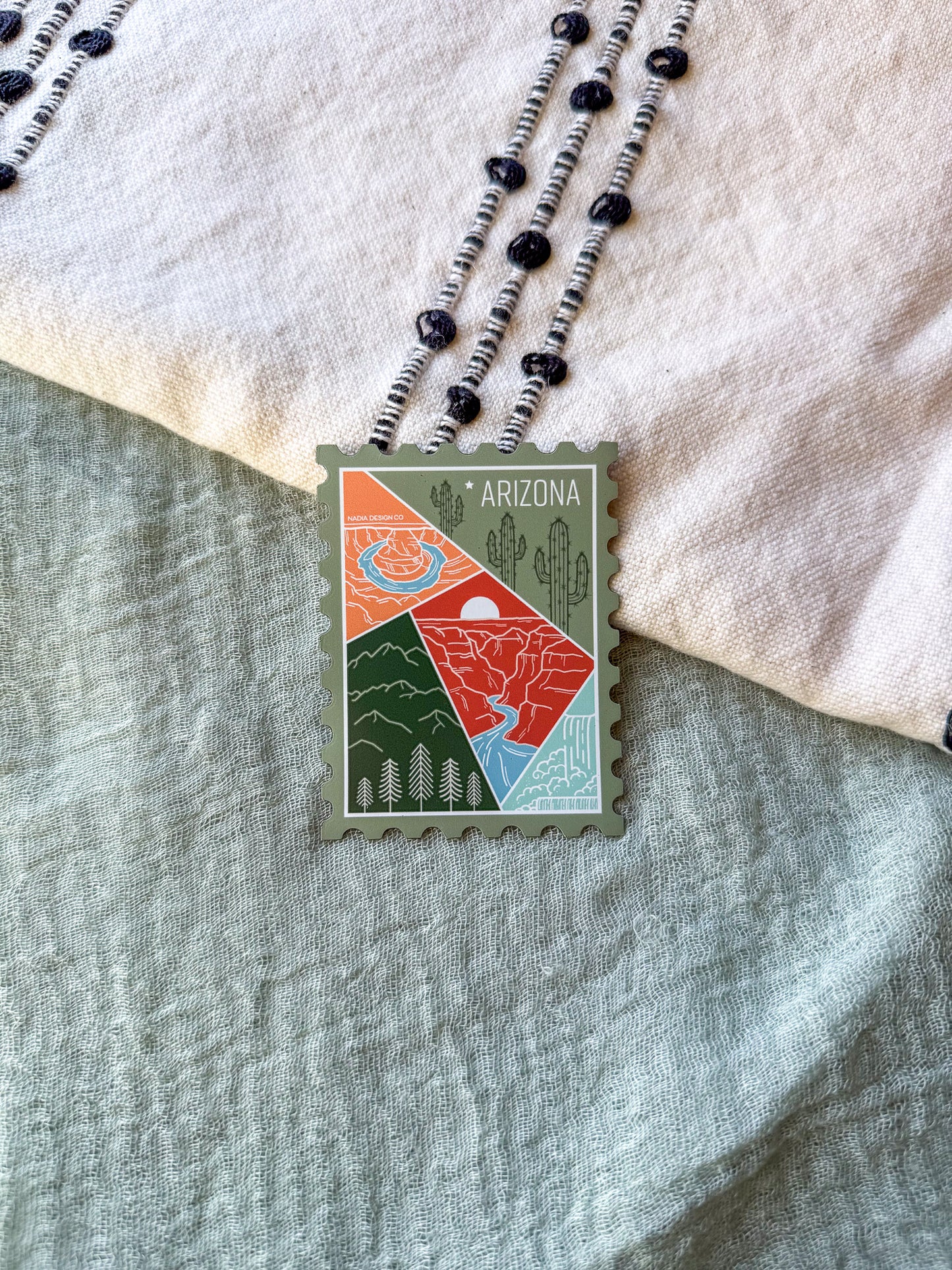 Arizona Stamp Magnet