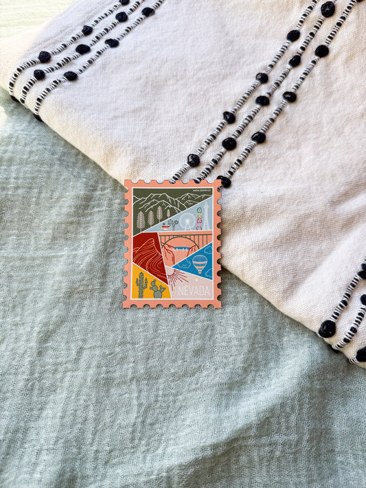 Nevada Stamp Magnet