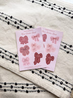 Bow Sticker Sheet