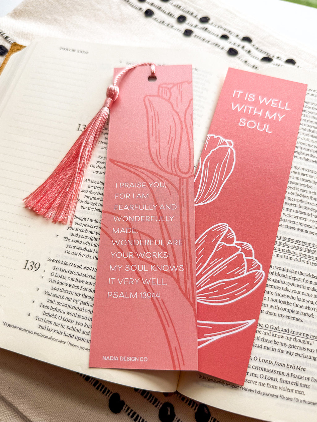 It is Well with my Soul Verse Bookmarks