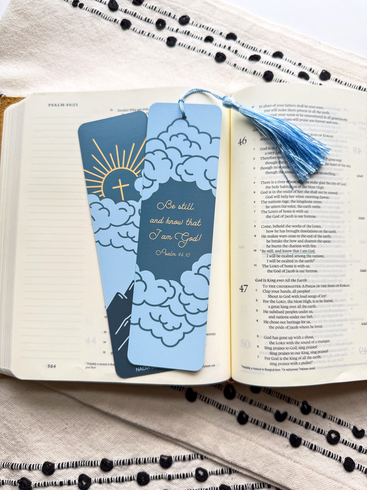 Be Still Verse Bookmarks Psalm 46:10