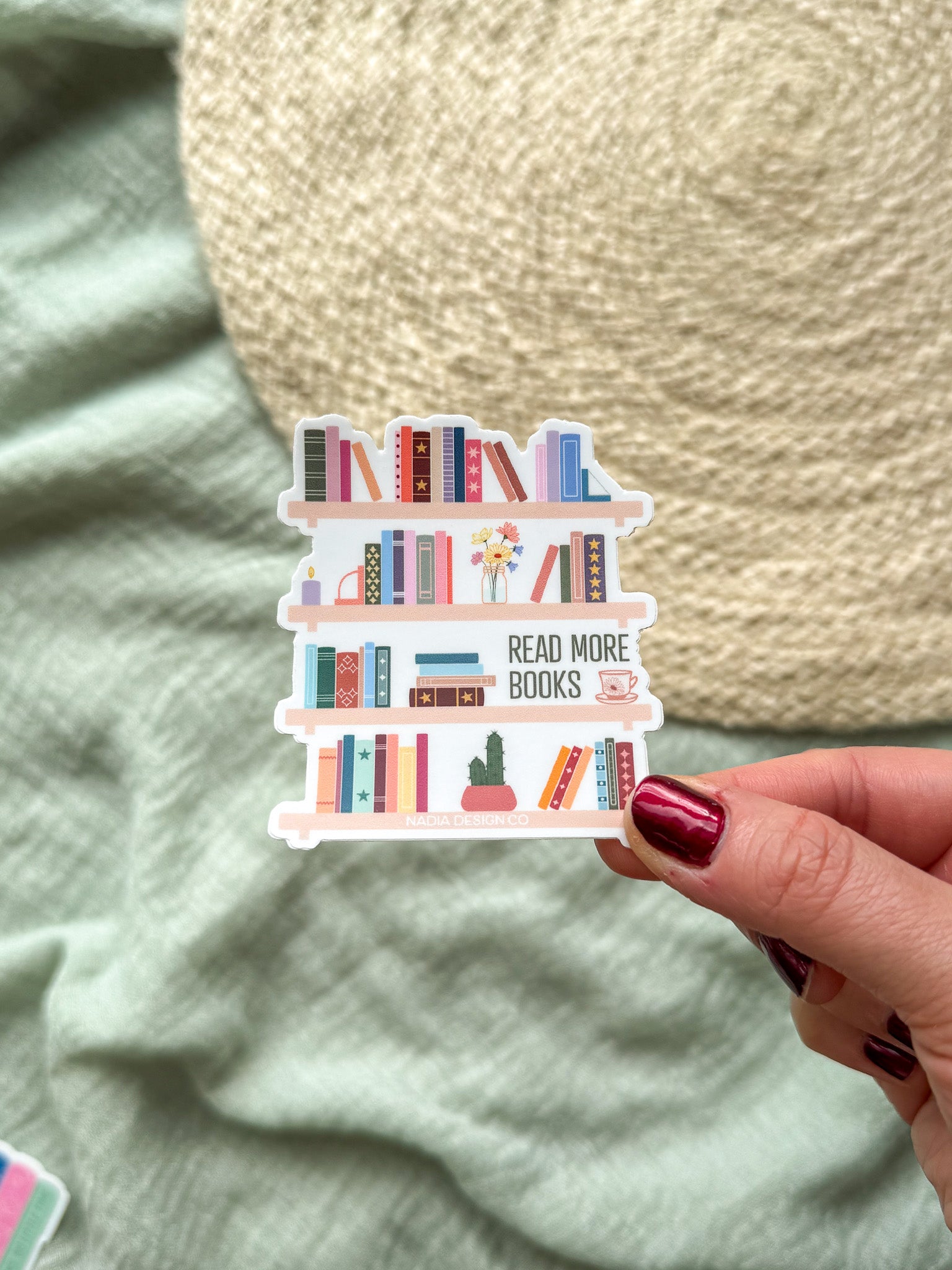 Read more Books Sticker