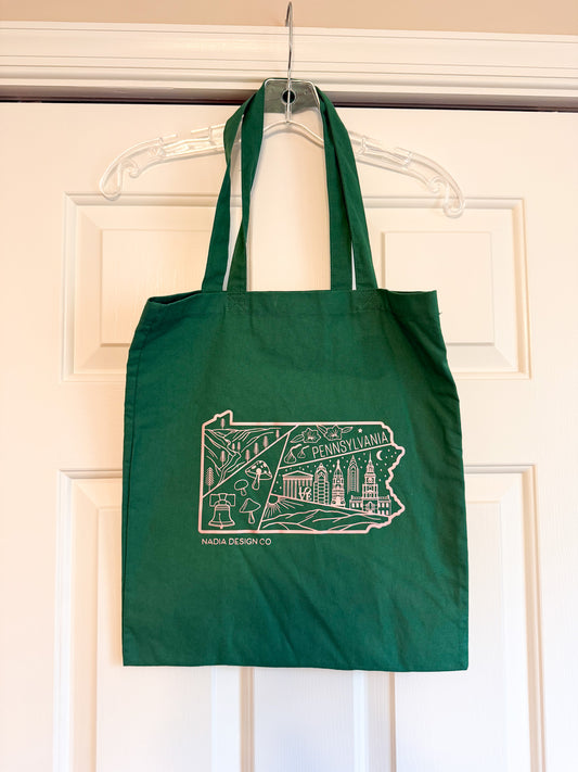 Pennsylvania Green Tote