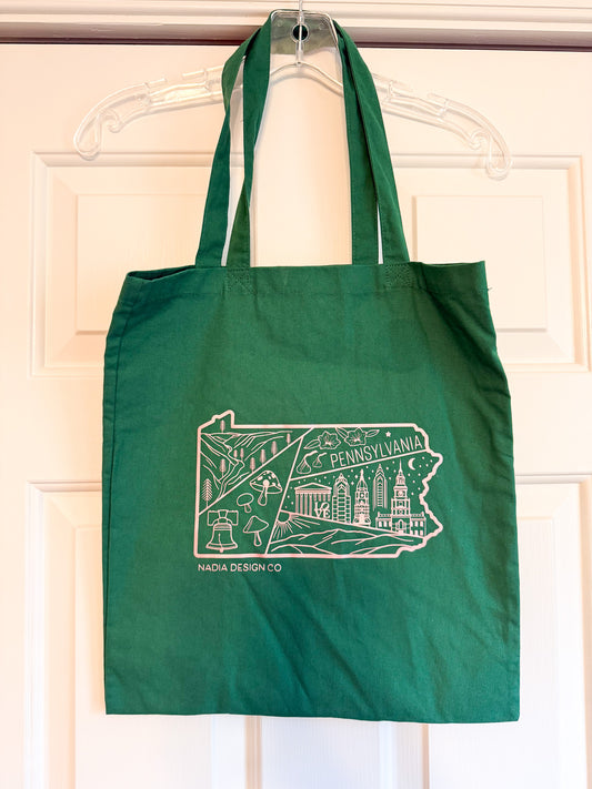 Pennsylvania Green Tote