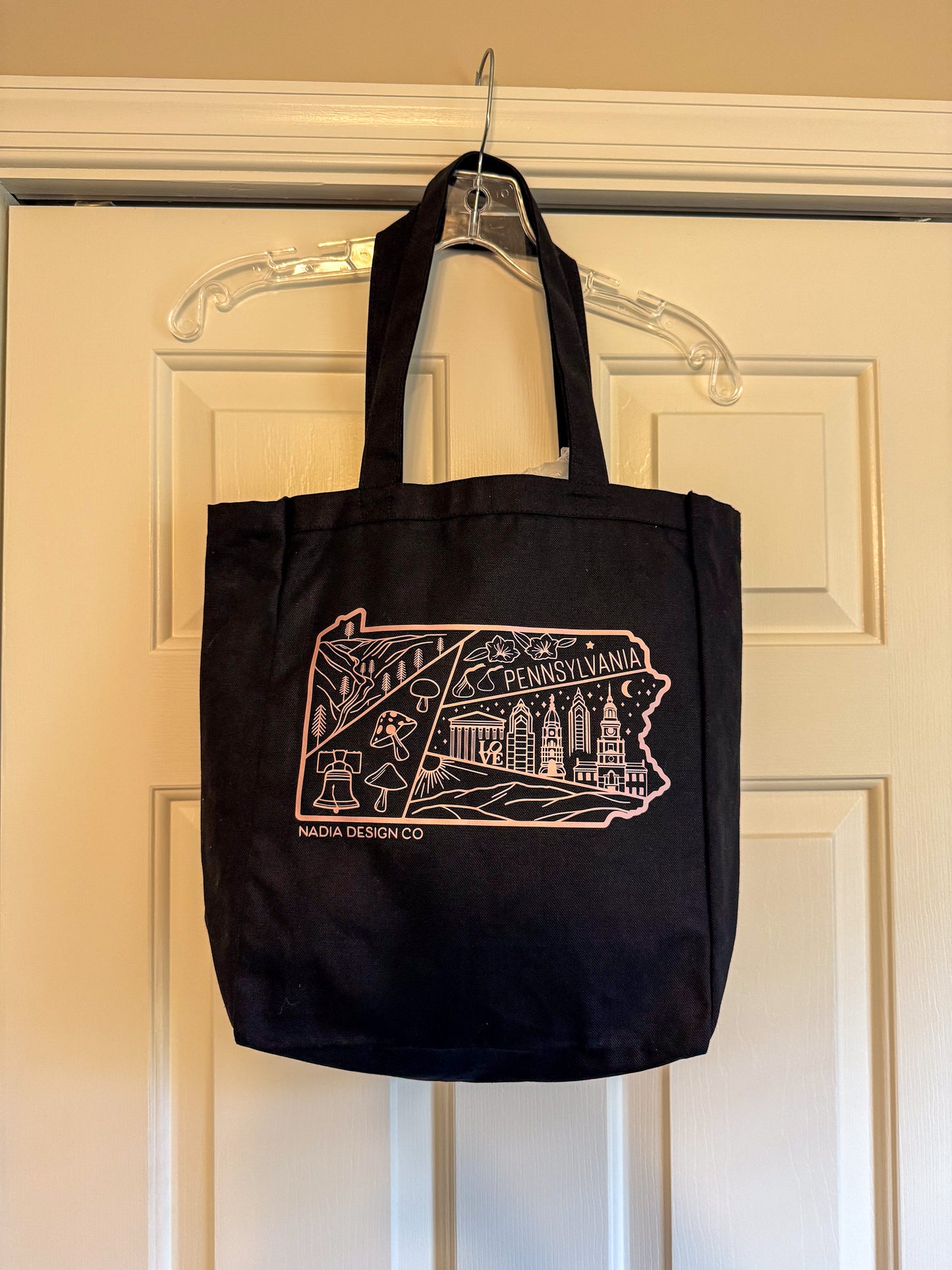 Pennsylvania Black Tote