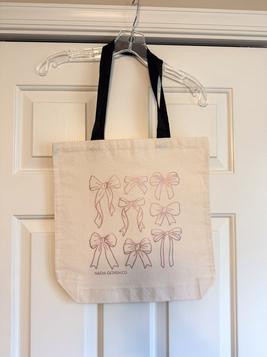 Pink Bows Tote