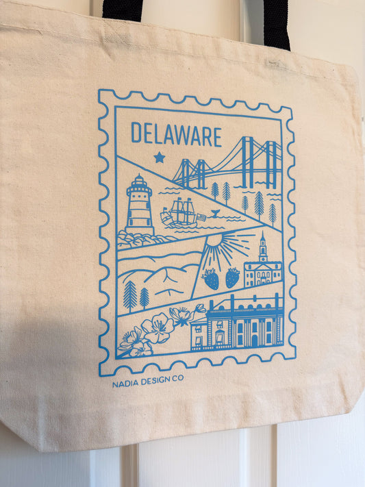 Delaware Stamp Tote