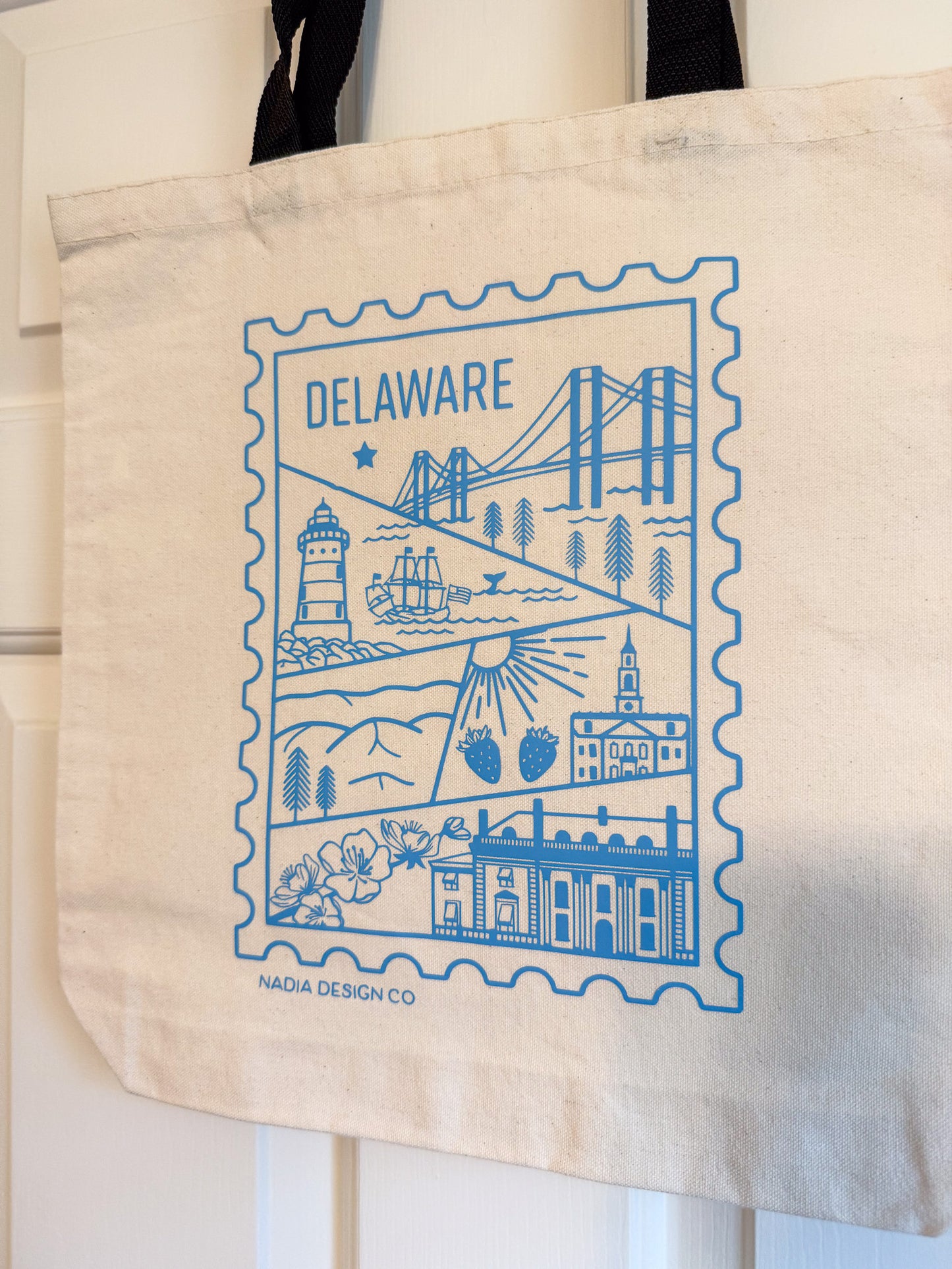 Delaware Stamp Tote