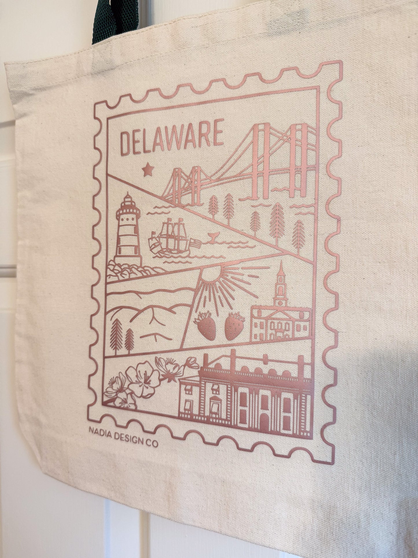 Delaware Stamp Tote