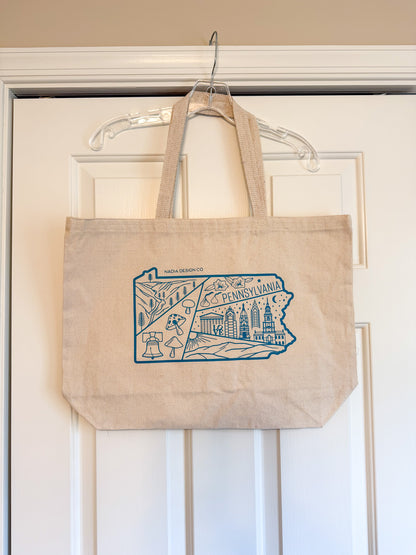 Pennsylvania Jumbo Tote