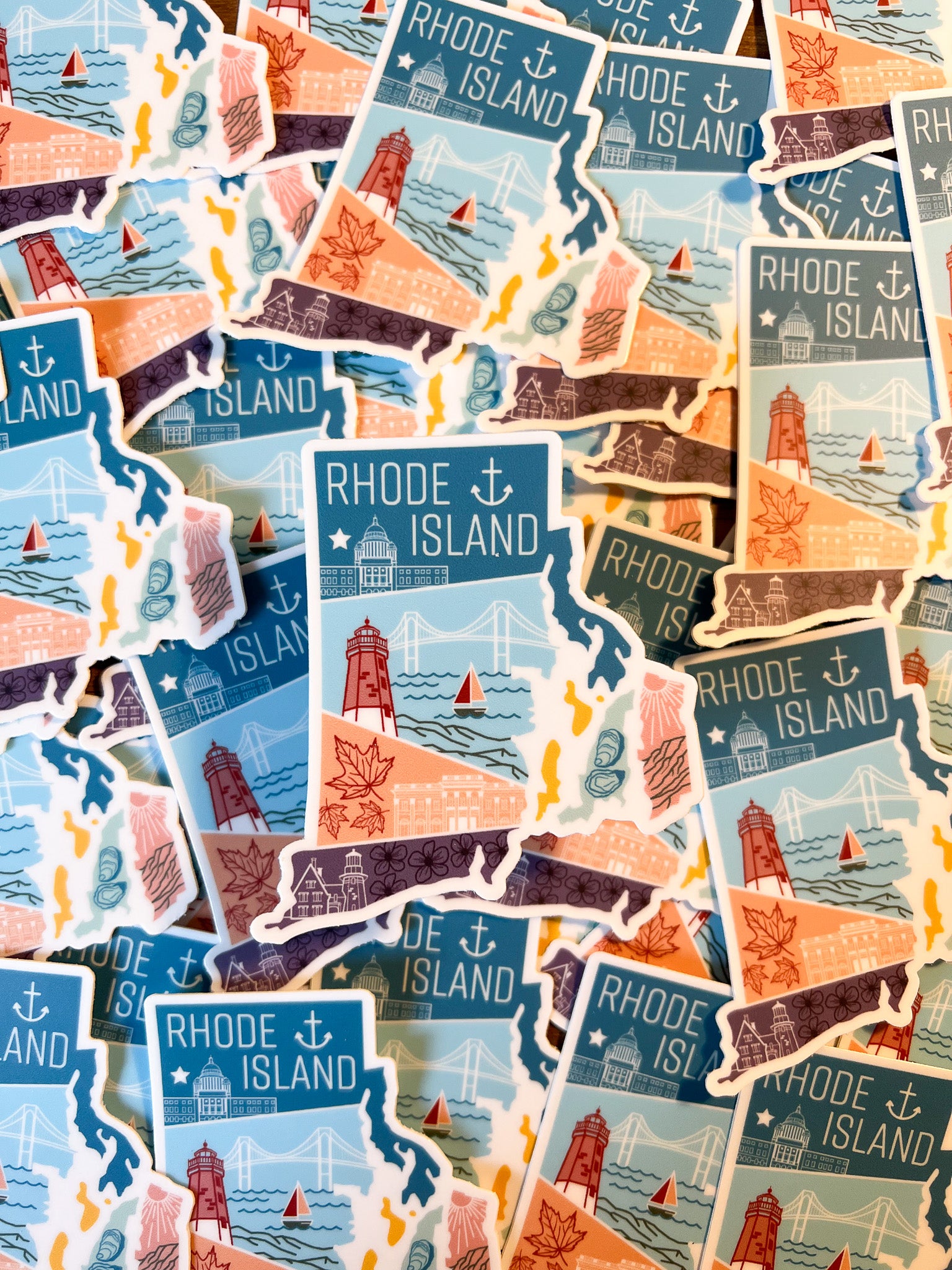 Rhode Island Sticker
