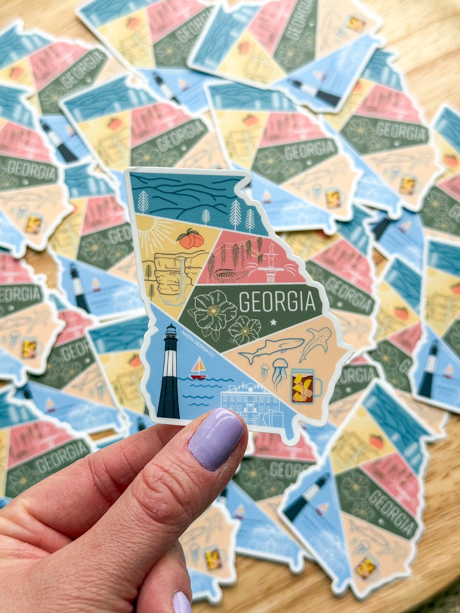 Georgia Sticker