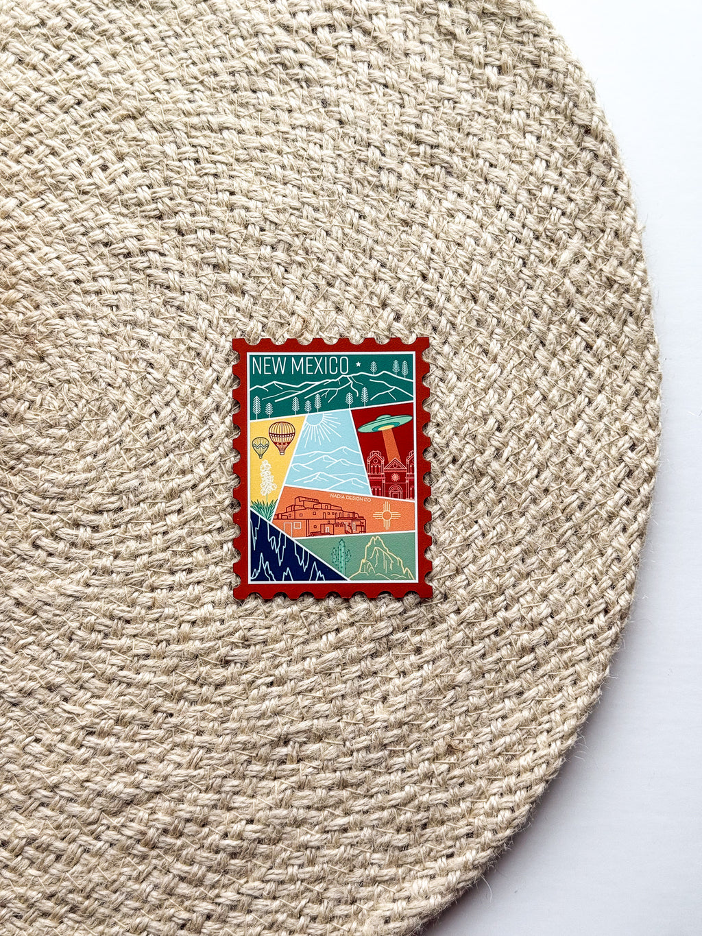 New Mexico Stamp Magnet