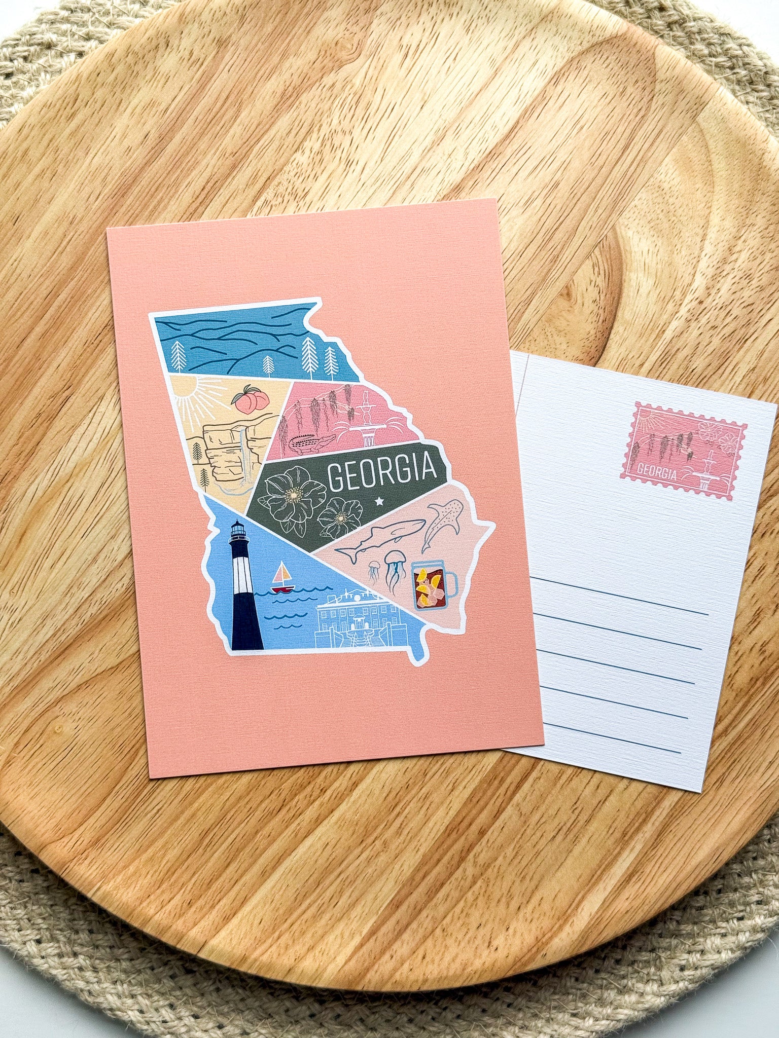Georgia Postcard