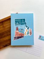 Rhode Island State Postcard