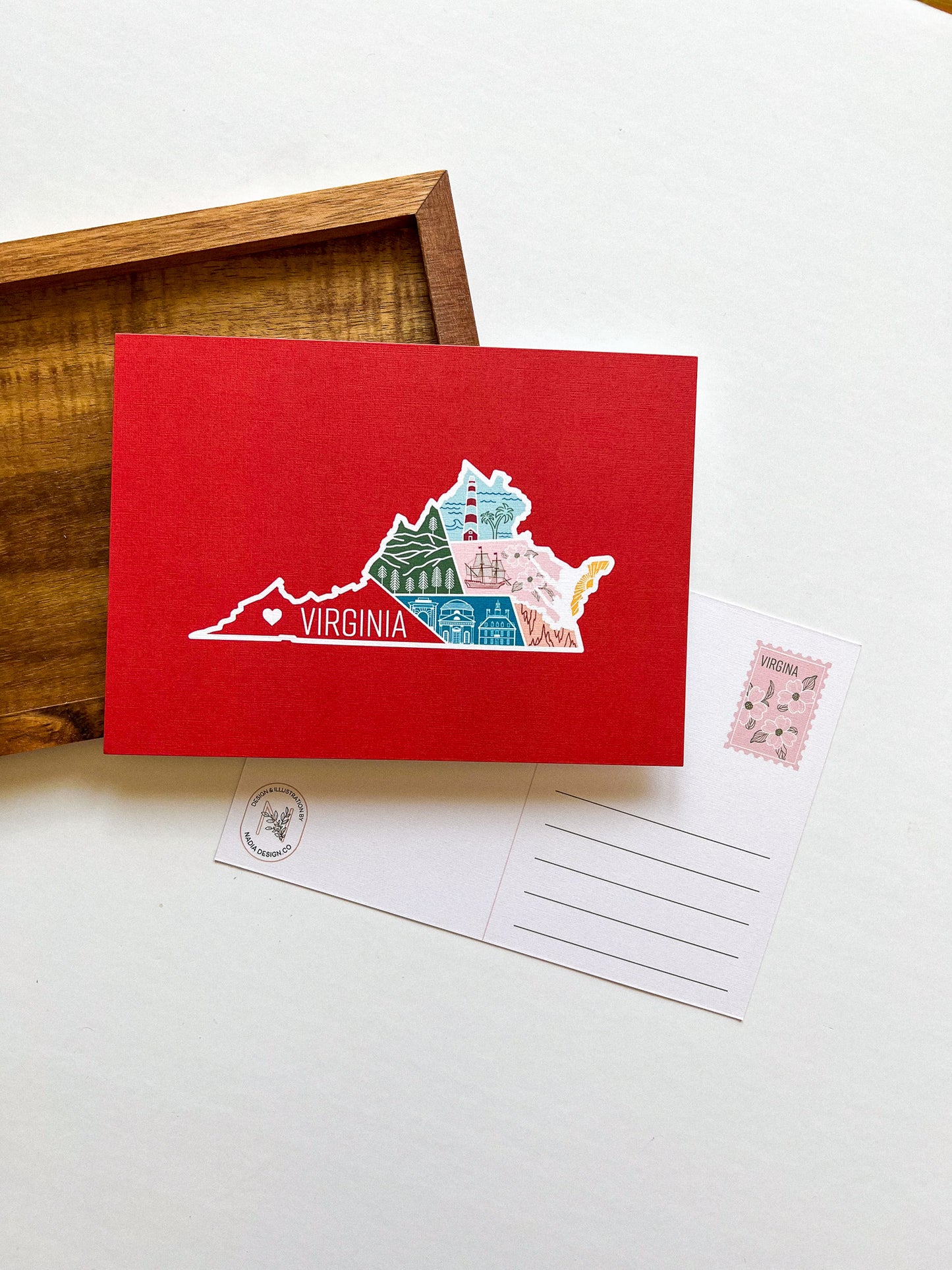 Virginia State Postcard