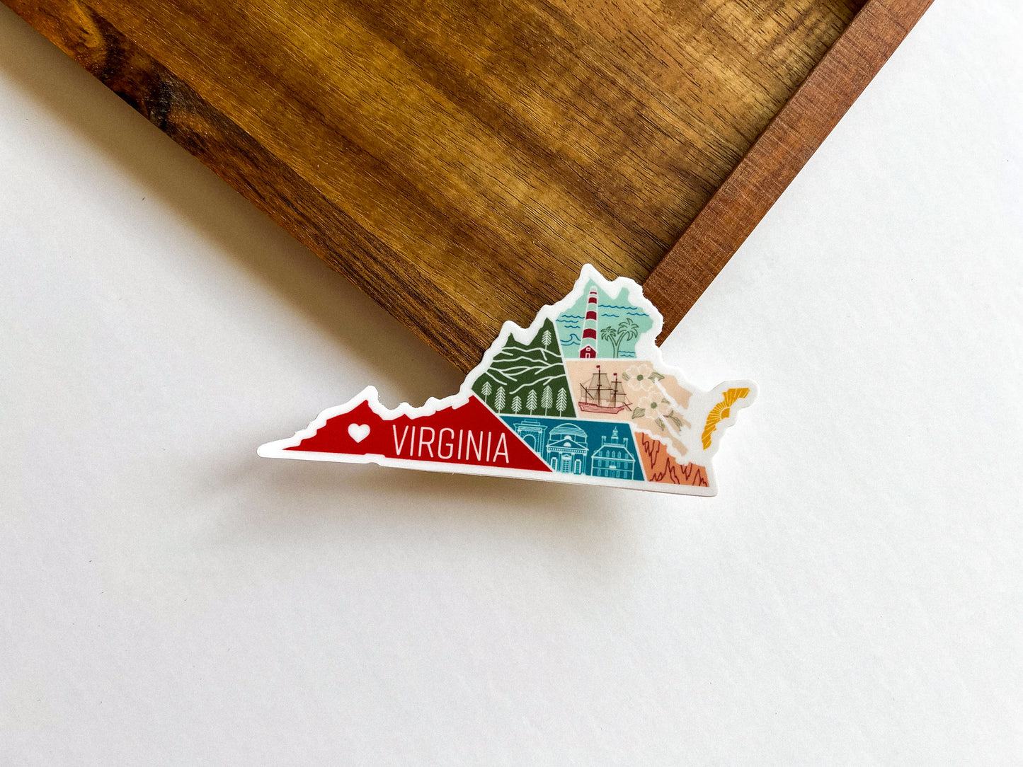Virginia State Sticker