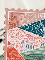Utah Stamp Magnet