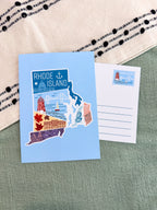 Rhode Island State Postcard
