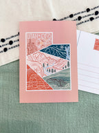 Utah Travel Postcard