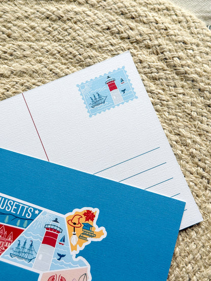 Massachusetts Postcard