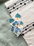 New Jersey State Sticker