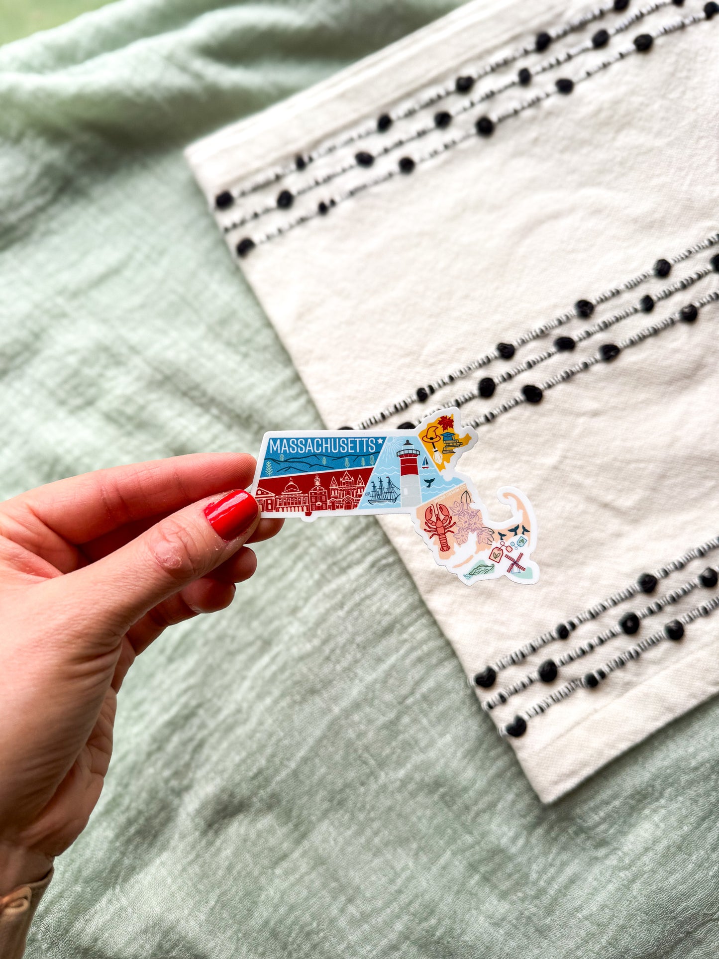 Massachusetts Sticker