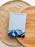 Let the Adventure Begin Notepad
